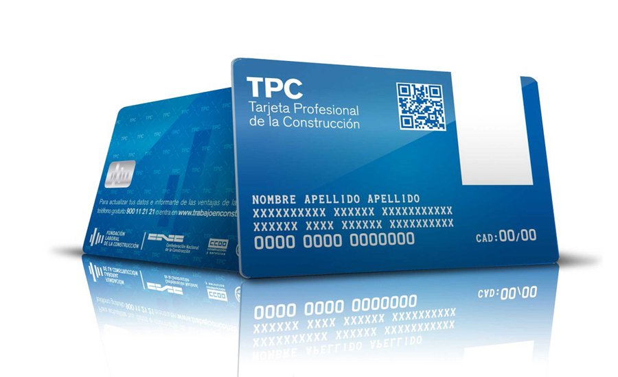 Tarjeta Profesional de la Construcción